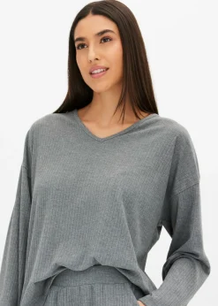 Best Pijama de canalé suave Mujer Homewear|Ropa Para Dormir
