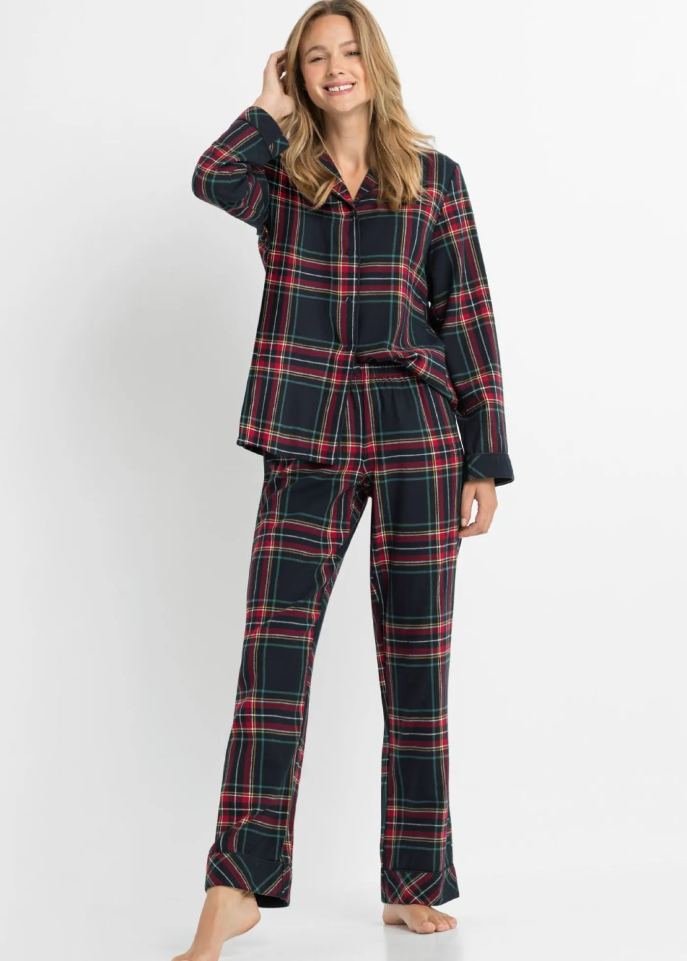 Outlet Pijama de franela Mujer Ropa Para Dormir