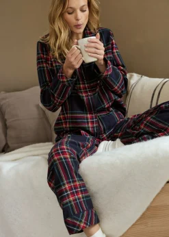Outlet Pijama de franela Mujer Ropa Para Dormir