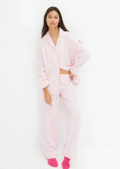 New Pijama de franela con bolsa regalo Mujer Ropa Para Dormir