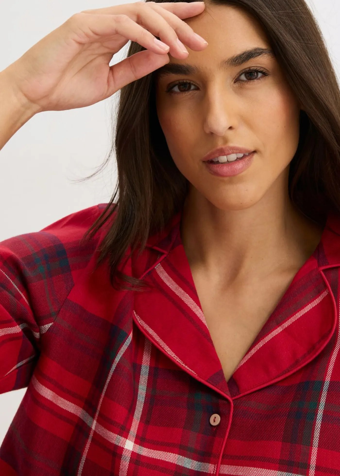 Online Pijama de franela de suave algodón con bolsa de regalo Mujer Ropa Para Dormir