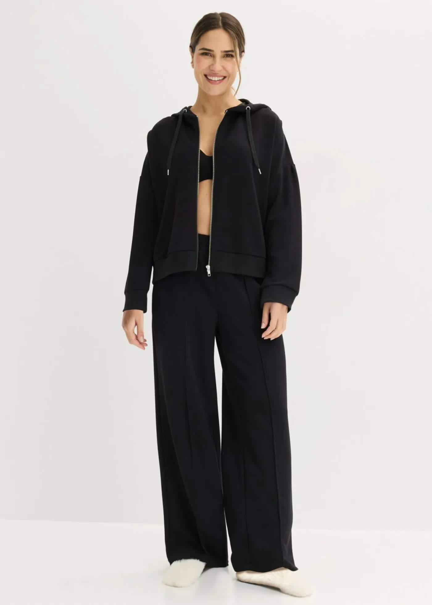 Pijama de neopreno con top corto Mujer Homewear|Ropa Para Dormir