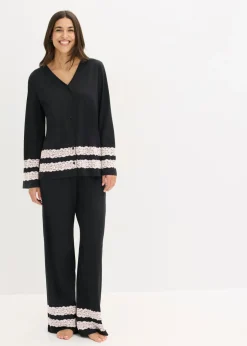 Clearance Pijama de suave mezcla de viscosa Mujer Ropa Para Dormir