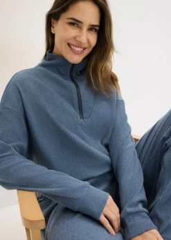 Outlet Pijama de suave punto gofrado Mujer Homewear|Ropa Para Dormir