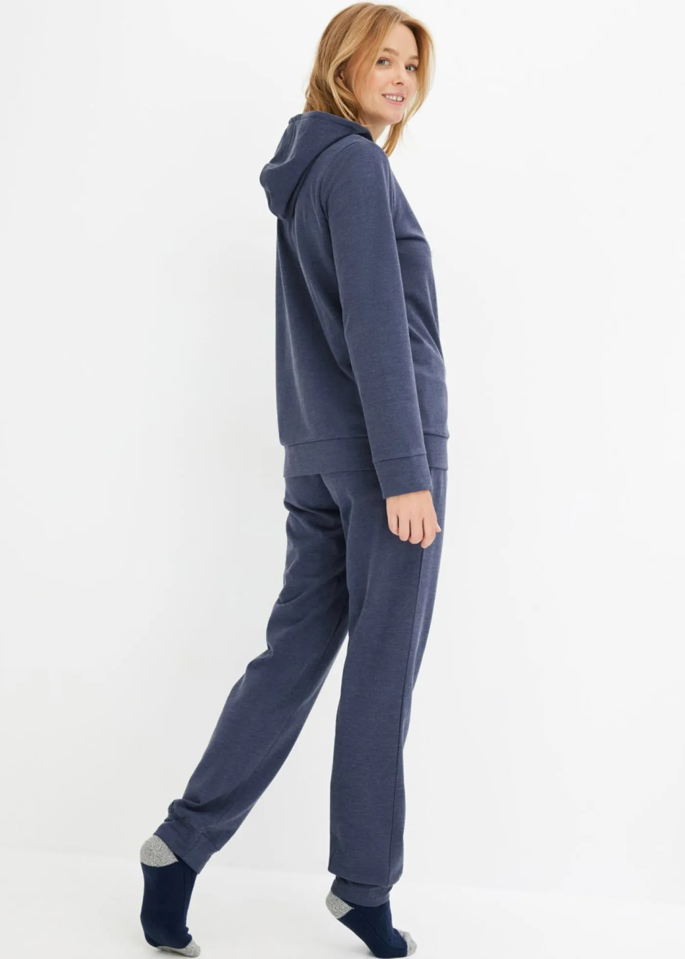 New Pijama de tejido de sudadera Mujer Homewear|Ropa Para Dormir