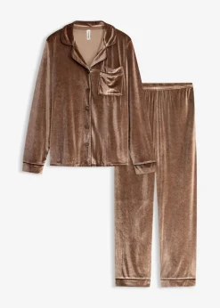 Pijama de terciopelo Mujer Homewear|Ropa Para Dormir