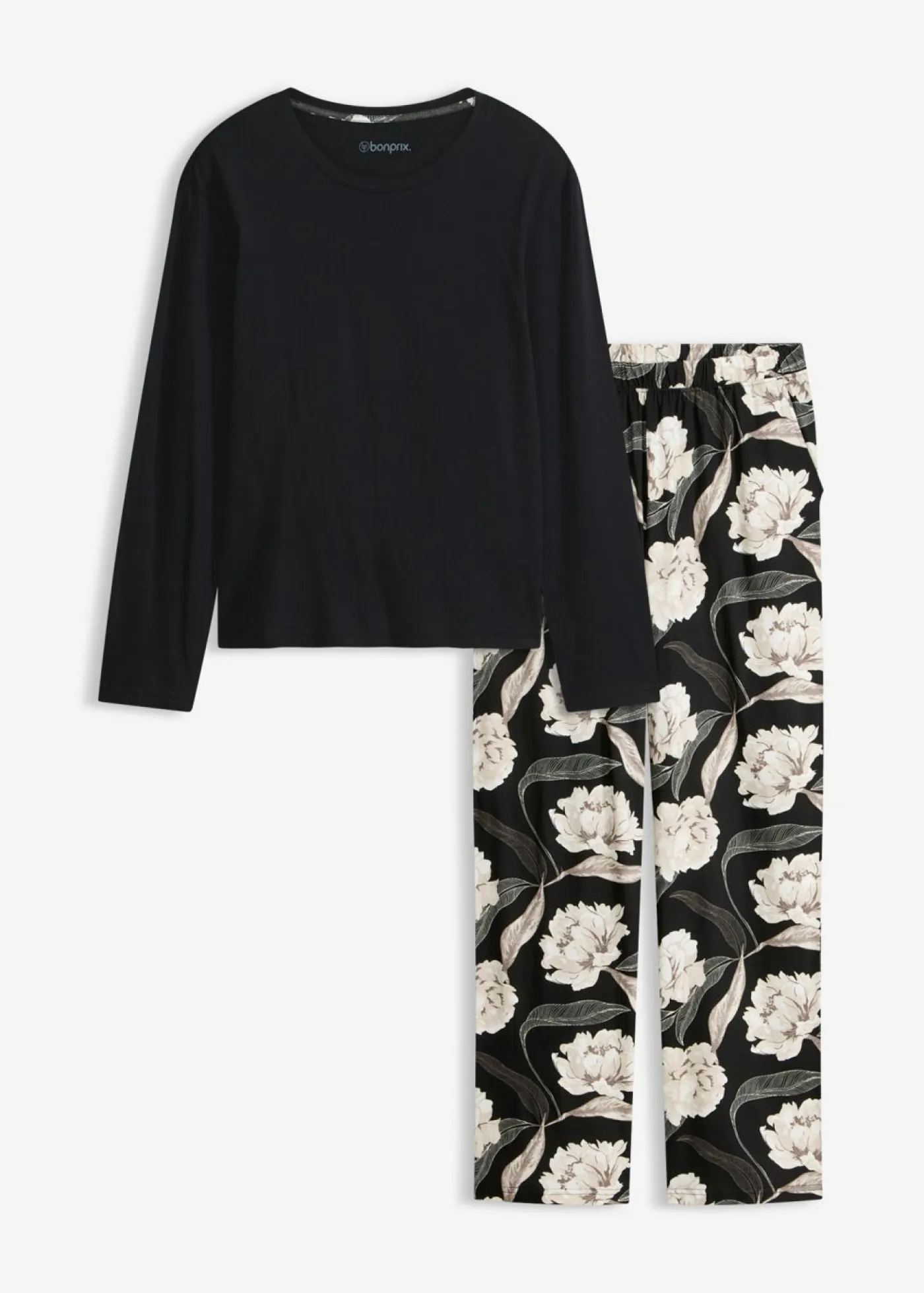 New Pijama de viscosa con perneras anchas Mujer Ropa Para Dormir