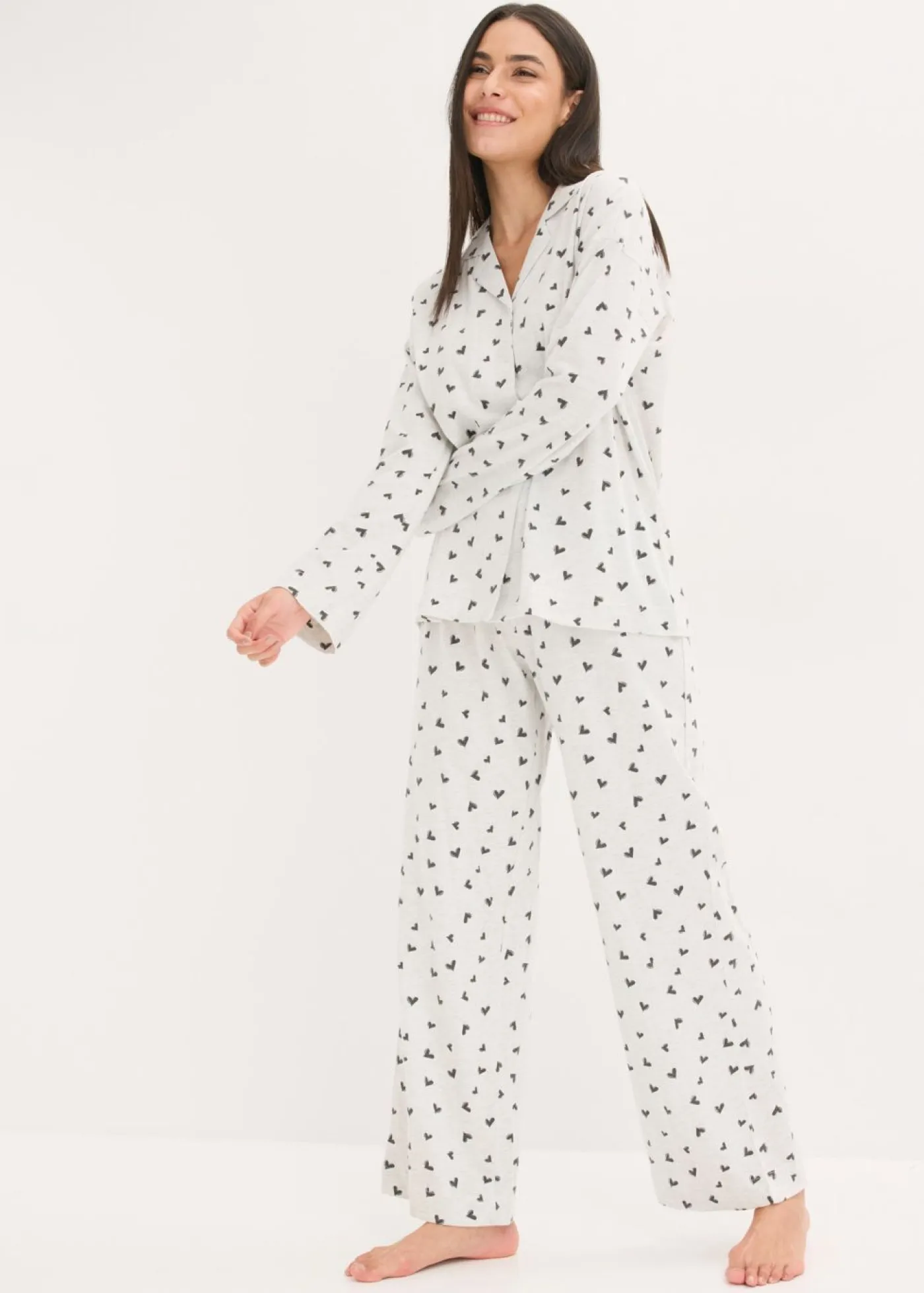 Clearance Pijama holgado con botones Mujer Ropa Para Dormir