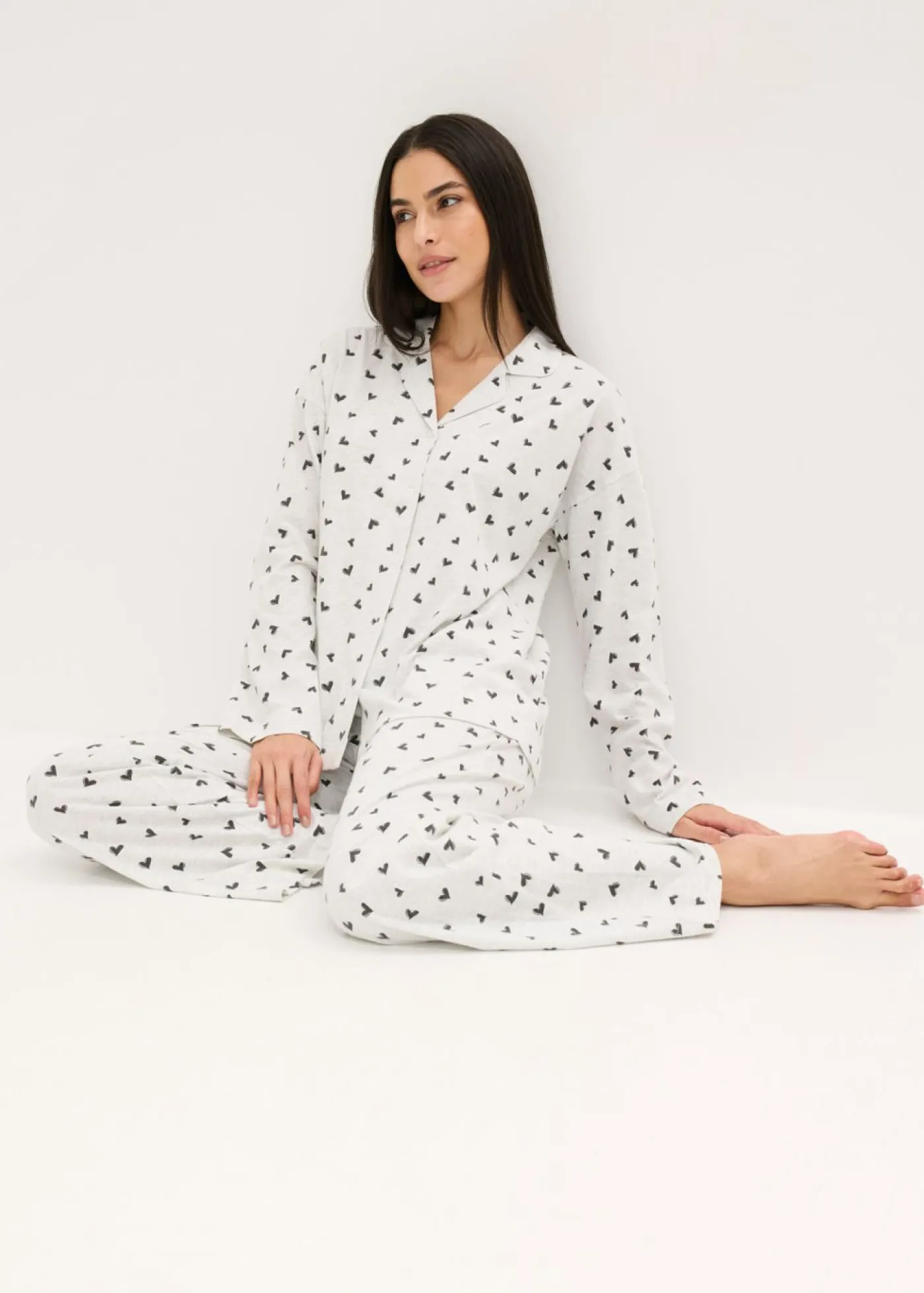 Clearance Pijama holgado con botones Mujer Ropa Para Dormir