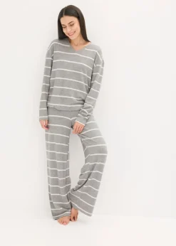 Hot Pijama holgado de tejido suave Mujer Homewear|Ropa Para Dormir