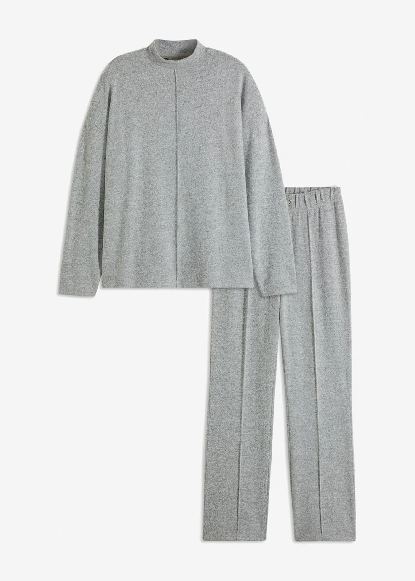 Online Pijama holgado de tejido suave Mujer Homewear|Ropa Para Dormir