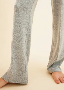 Online Pijama holgado de tejido suave Mujer Homewear|Ropa Para Dormir