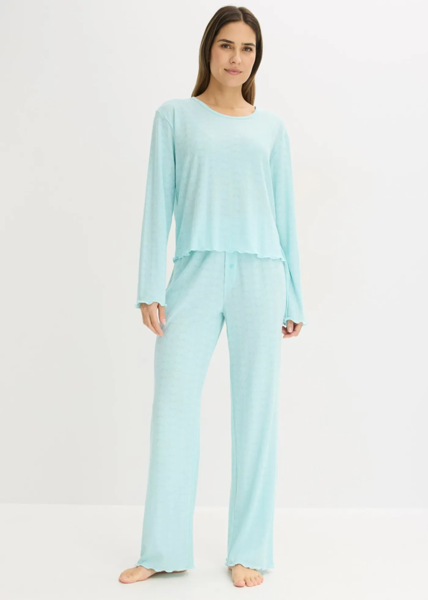 Sale Pijama ligero con estampado de corazones Mujer Ropa Para Dormir