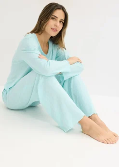 Sale Pijama ligero con estampado de corazones Mujer Ropa Para Dormir