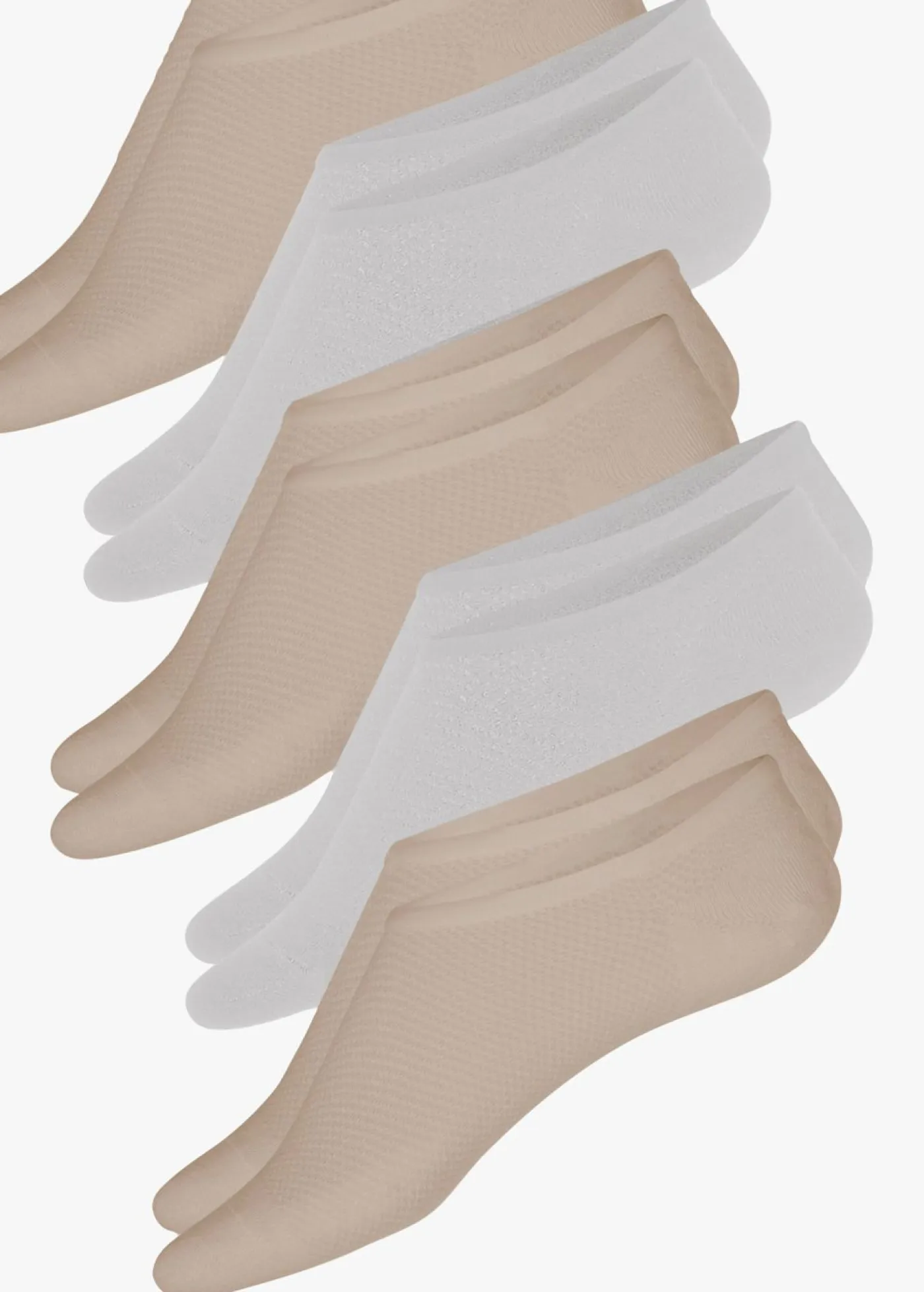 Sale Pinkies de poliéster (5 unidades) Mujer Medias|Ropa Interior·Calcetines