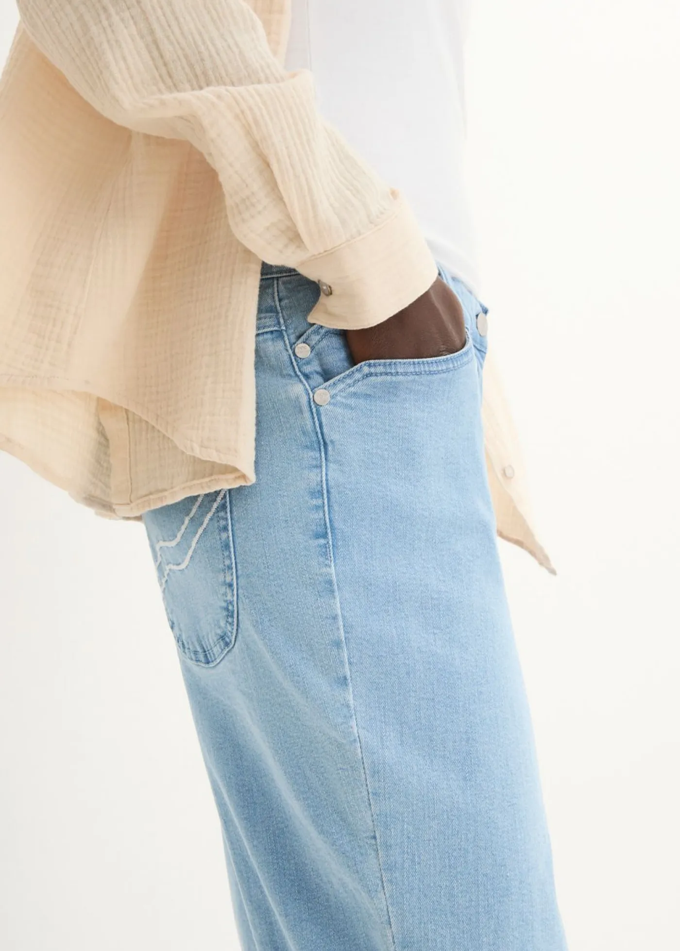 Clearance Pirata vaquero Mujer Vaqueros