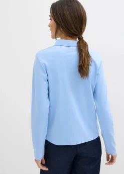 Polo de algodón orgánico pesado Mujer Básicos|Camisetas