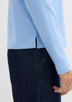 Polo de algodón orgánico pesado Mujer Básicos|Camisetas