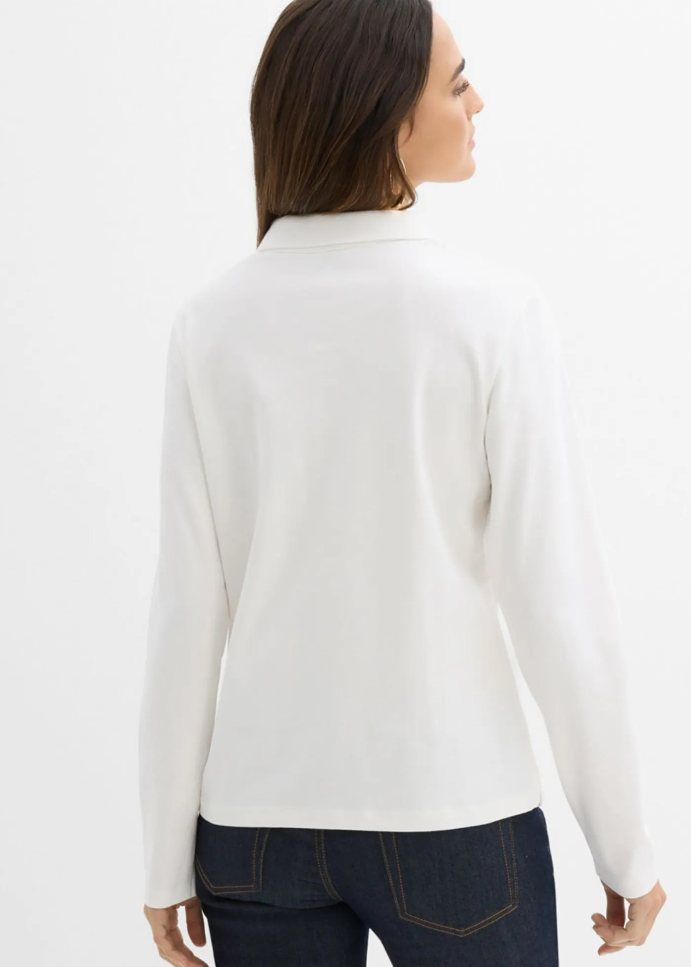 Sale Polo de algodón orgánico pesado Mujer Básicos|Camisetas