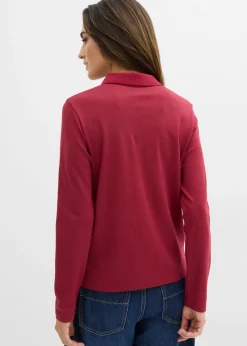 Best Polo de algodón orgánico pesado Mujer Básicos|Camisetas