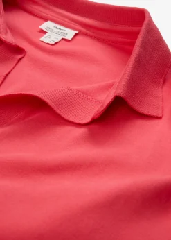 Clearance Polo de algodón orgánico puro Mujer Esenciales|Camisetas