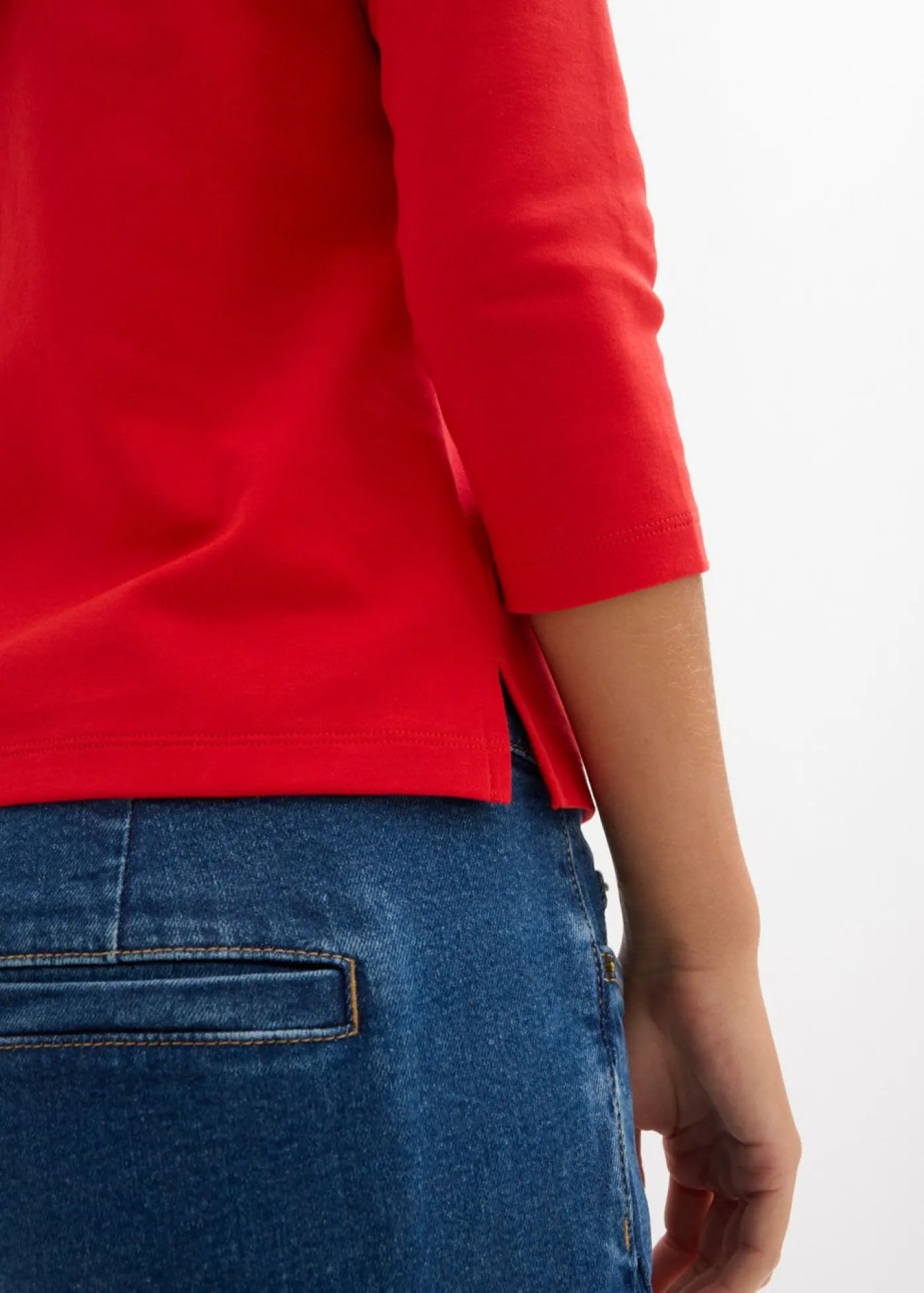 Online Polo de algodón orgánico puro Mujer Básicos|Camisetas