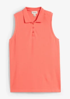 Outlet Polo de algodón orgánico puro Mujer Básicos|Camisetas