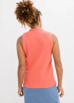 Outlet Polo de algodón orgánico puro Mujer Básicos|Camisetas