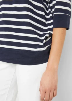 Sale Polo de mezcla de algodón y viscosa Mujer Camisetas