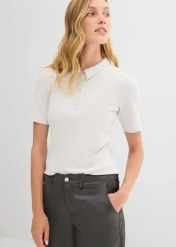 Best Polo de mezcla de viscosa Mujer Camisetas