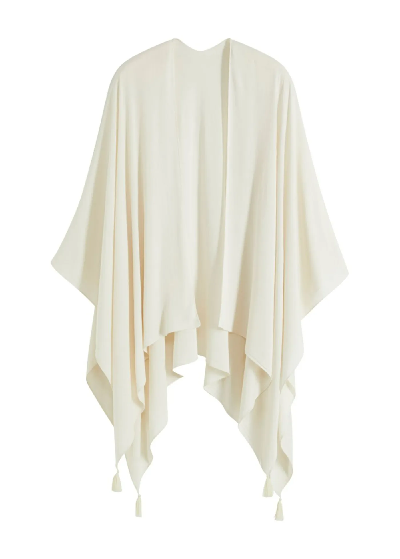 New Poncho de verano de viscosa pura Mujer Ponchos|Jerséis