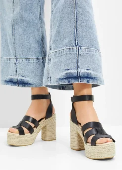 Sale Sandalias con plataforma Mujer Tendencias·Zapatos Veganos|Zapatos Primavera-Verano