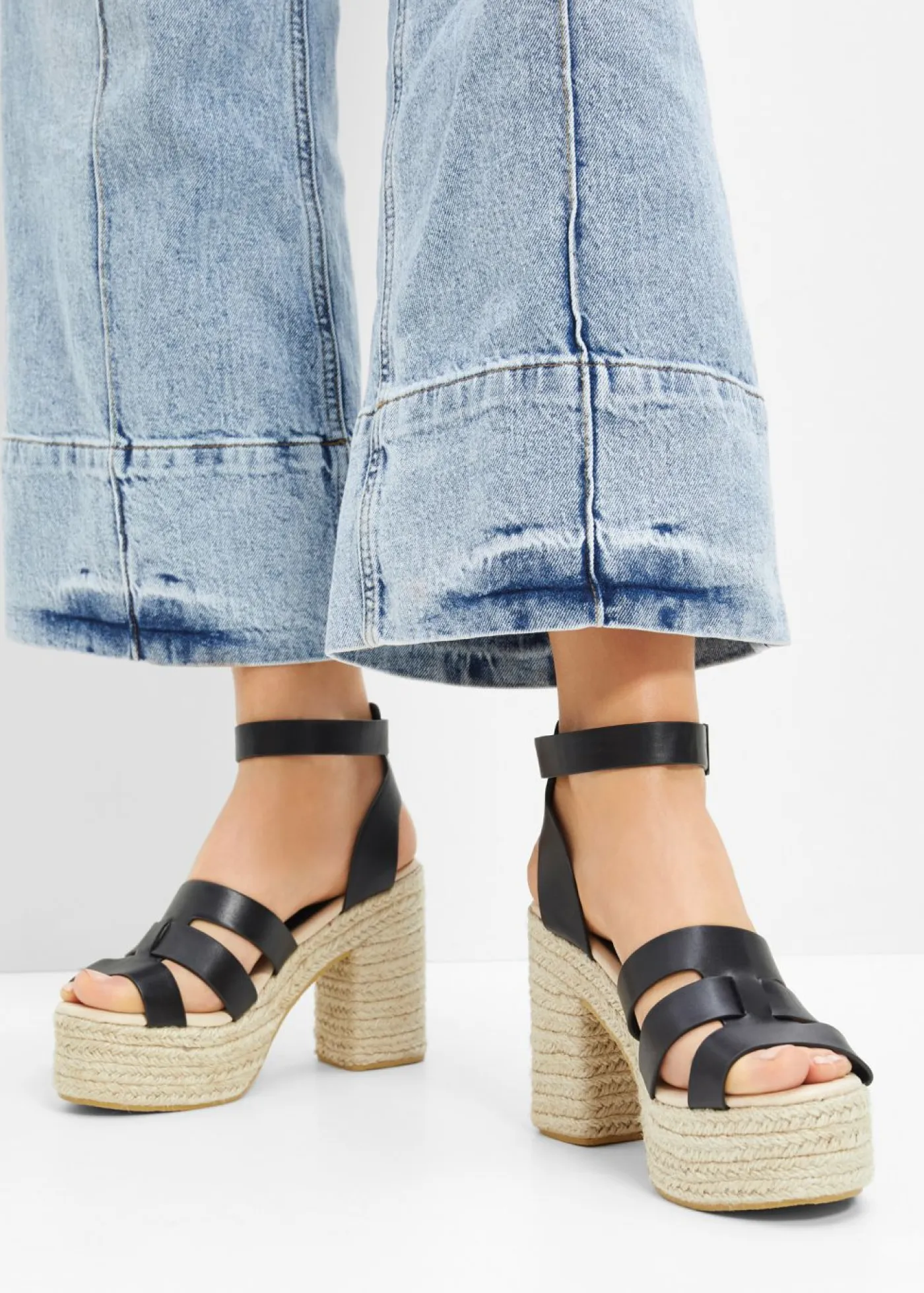 Sale Sandalias con plataforma Mujer Tendencias·Zapatos Veganos|Zapatos Primavera-Verano
