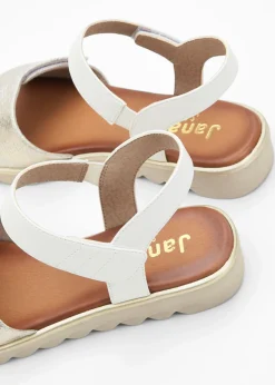 New Sandalias planas Mujer Zapatos De Marca·Jana|Zapatos Primavera-Verano