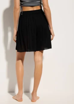 Short de playa de viscosa fluida Mujer Conjuntos De Traje De Baño|Ropa De Playa