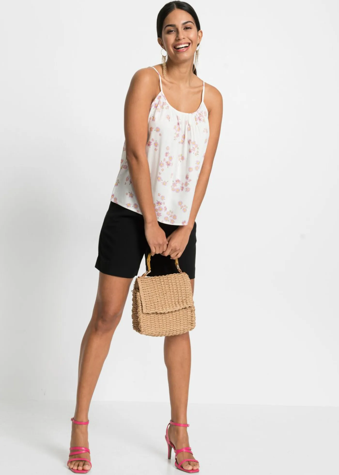 Discount Shorts sin cierre de viscosa Mujer Shorts|Pantalones