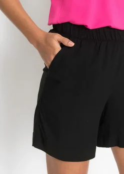 Discount Shorts sin cierre de viscosa Mujer Shorts|Pantalones