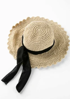 Sale Sombrero de fibra de papel Mujer Gorras Y Sombreros