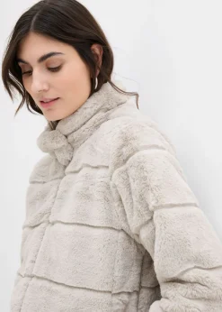 Clearance Suave chaqueta de pelo  para durante y después del embarazo Mujer Premamá
