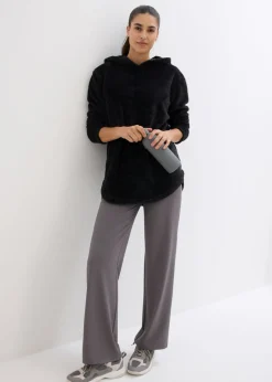 New Suave jersey polar largo con corte holgado Mujer Ropa Interior Deportiva|Homewear