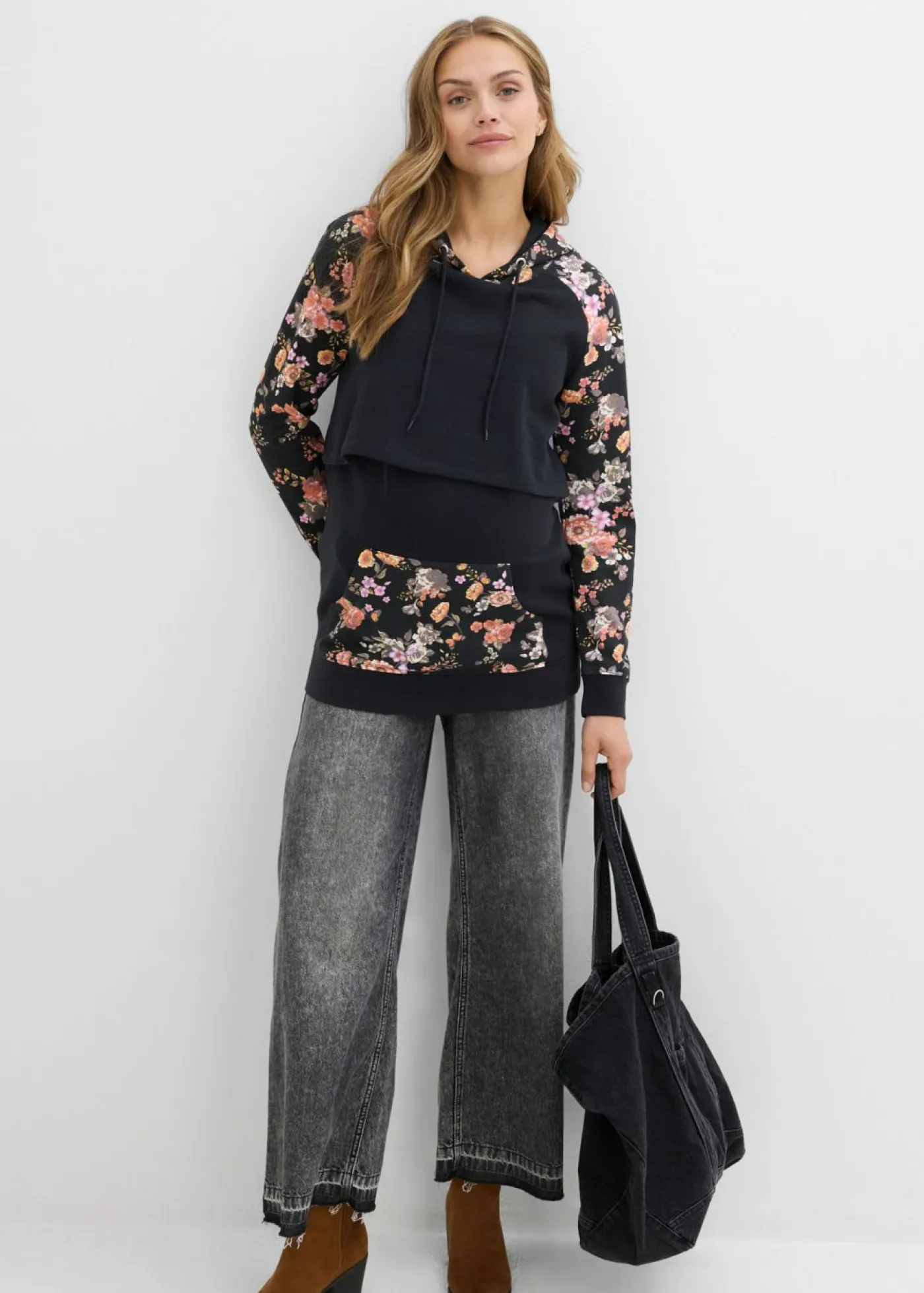 Hot Suave sudadera premamá/de lactancia 2 en 1 Mujer Premamá