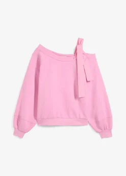 Sale Sudadera ancha con un hombro al descubierto Mujer Ropa Cómoda