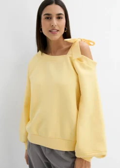 New Sudadera ancha con un hombro al descubierto Mujer Ropa Cómoda