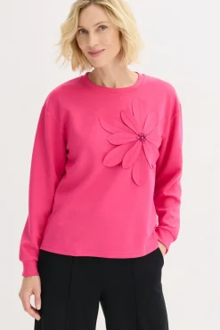 Sale Sudadera con aplicación Mujer Ropa Cómoda