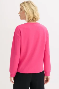 Sale Sudadera con aplicación Mujer Ropa Cómoda