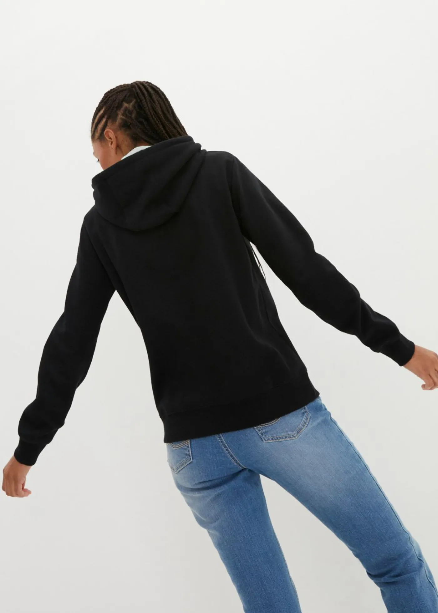 Outlet Sudadera con capucha de algodón orgánico Mujer Básicos|Ropa Cómoda
