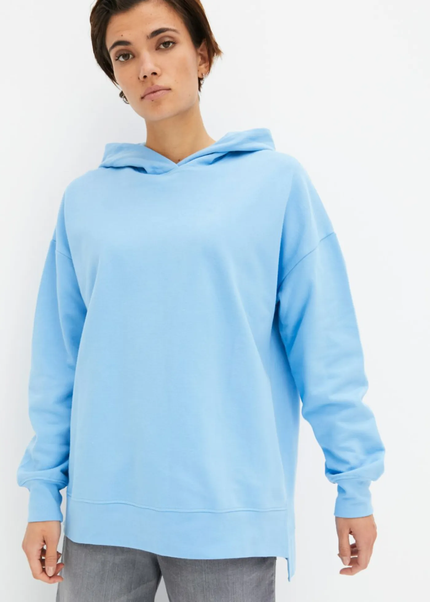 Clearance Sudadera con capucha de algodón puro Mujer Ropa Cómoda