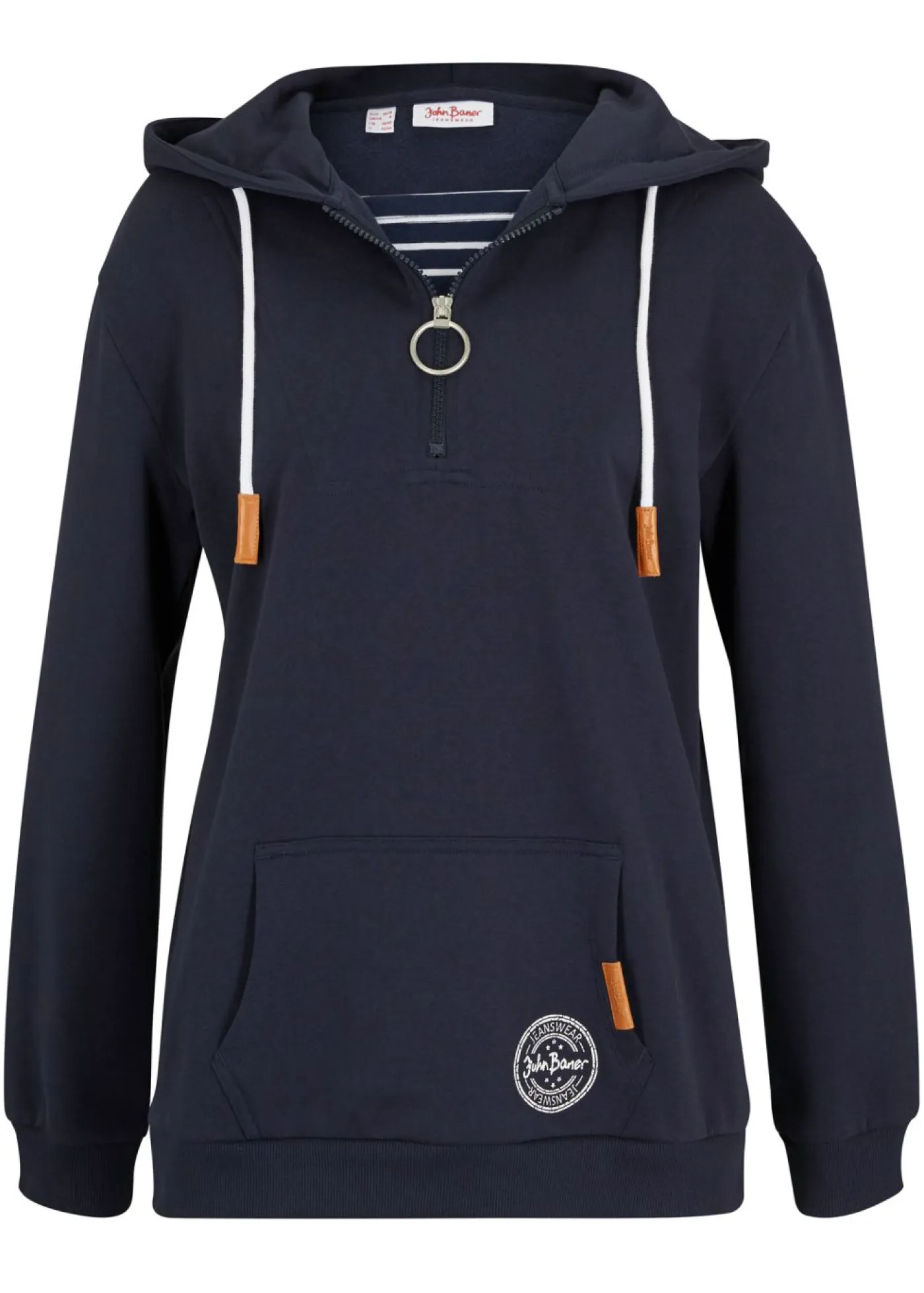 Discount Sudadera con capucha de mezcla de algodón Mujer Ropa Cómoda