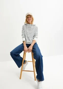 Sudadera con capucha de mezcla de algodón Mujer Ropa Cómoda|Novedades