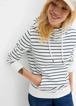 Sudadera con capucha de mezcla de algodón Mujer Ropa Cómoda|Novedades